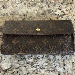 Louis Vuitton Dark Brown Monogram Wallet